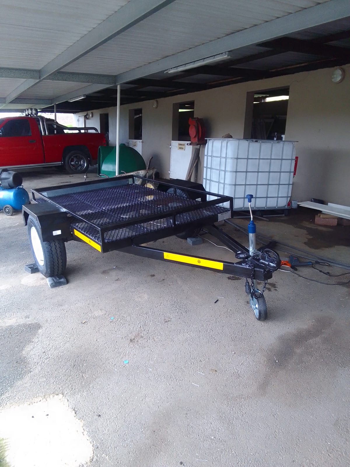 Nkhala project photo: water tank trailer fabrication