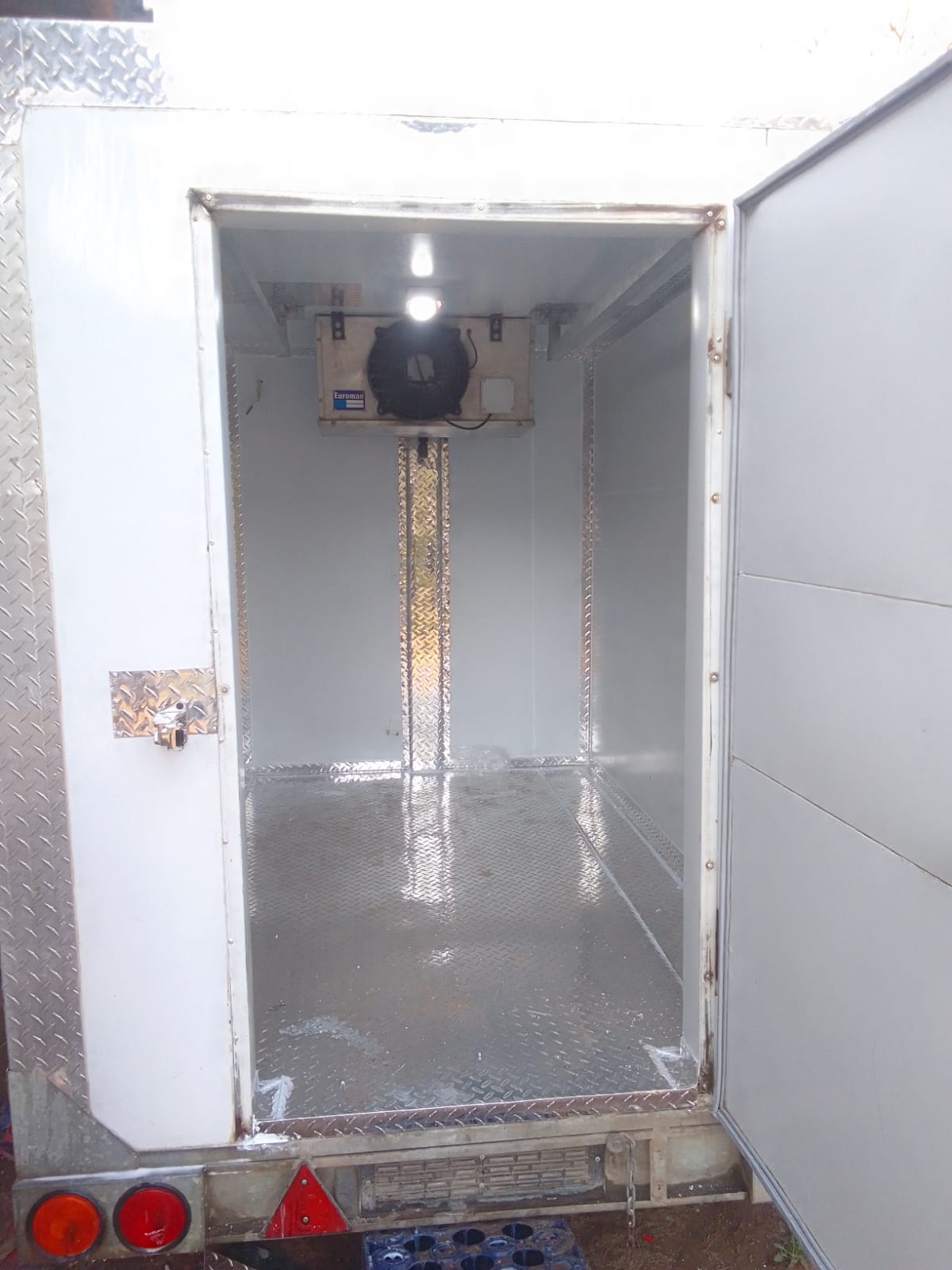 Nkhala project photo: refrigerated trailer interior